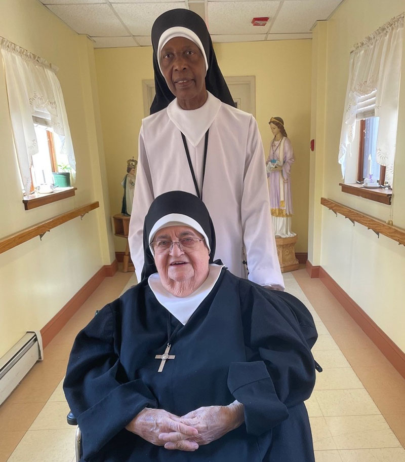 Sister Charles Marie and Sister Josephine