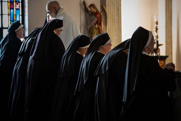 BALTIC, Conn. (July 19–22, 2025) – Sisters of Charity of Our Lady Mother of the Church are seen in scenes of daily life at their Motherhouse in Baltic, Connecticut, including moments of prayer, Eucharistic Adoration, work, and service. Rooted in a spirit of simplicity and charity, their charism is to live in the Heart of the Church and to provide for its needs and the needs of God’s people through contemplative devotion and apostolic action.

© Jeffrey Bruno 2025. All rights reserved